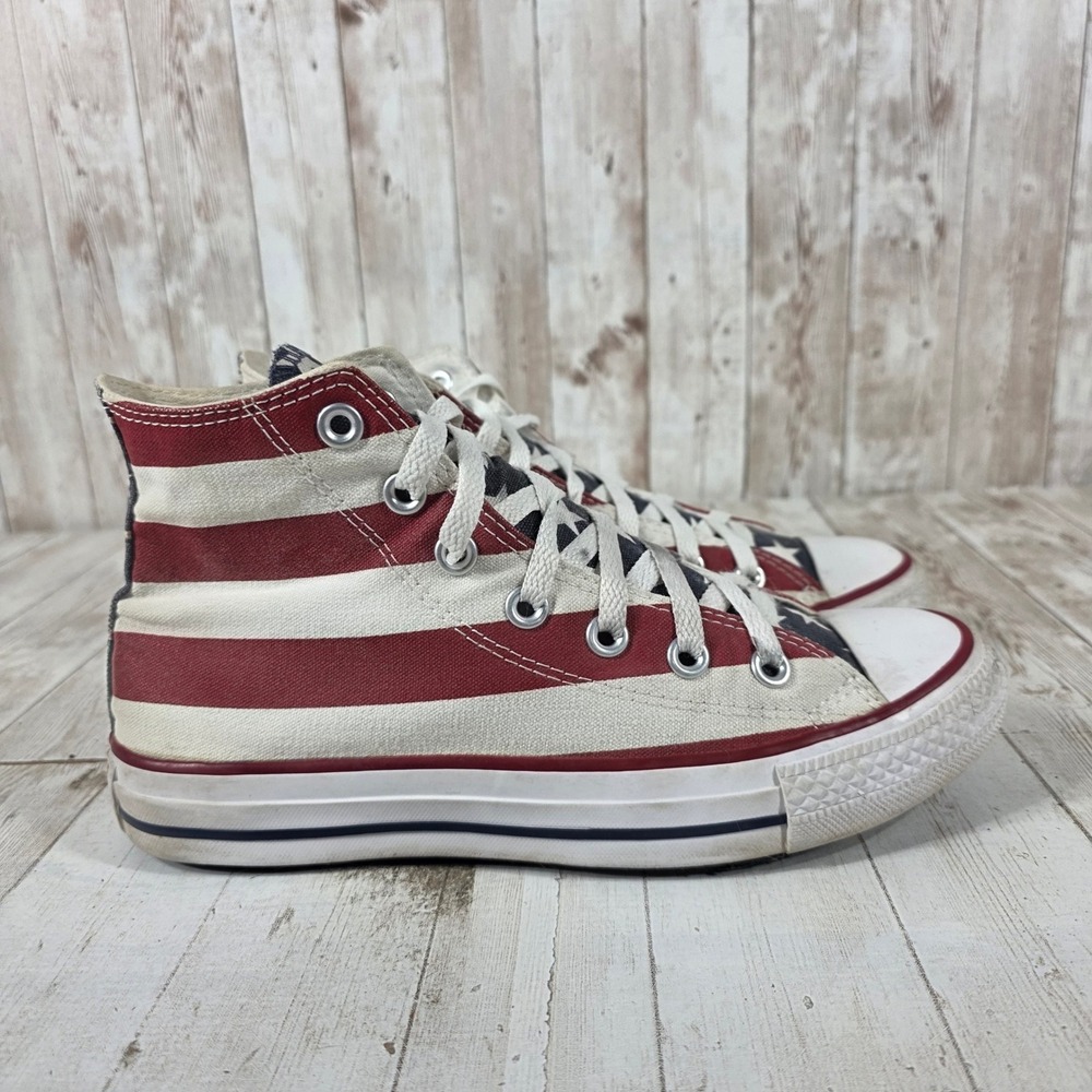 Converse Chuck Taylor American Flag High Top Sneakers M8437 Mens 5 Womens 7